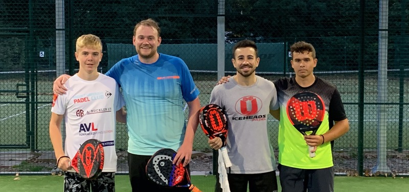 3rd & 4th place play off: Cameron Dollimore & Alberto Cubero beat Theo Garton & Richard Love 