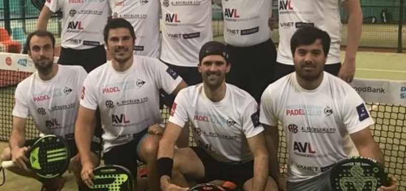 3rd Place Middlesbrough Padel Club: Theo Garton, Paul Jepson, Ben Gudzelak, Nigel Garton (Manager), Rich Love, Angel Benito, Javi Serrats, Alberto Crespo, Jorge Martinez, Foz Garton (not pictured)